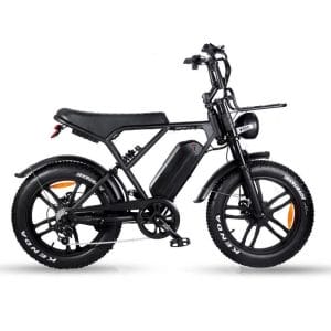 Ouxi H9 Fatbike | Hydraulische remmen | Zwart | 250W