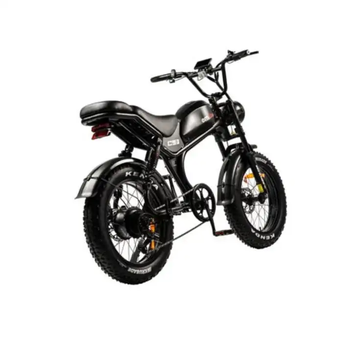 Emoko C93 Pro Achterkant fatbike Emoko C93 Pro Achterkant fatbike