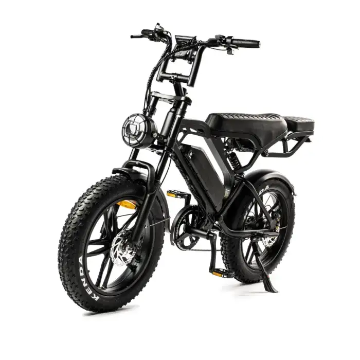 V20 Pro Zwart Fatbike zijkant V20 Pro Zwart Fatbike zijkant